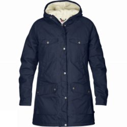 Fjallraven Womens Greenland Winter Parka Dark Navy